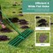 Costway Lawn Leveling Rake 36" x 10" Heavy Duty Level Lawn Tool for Garden Backyard/Lawn Green/Black/Silver